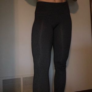 Dark grey athletic leggings